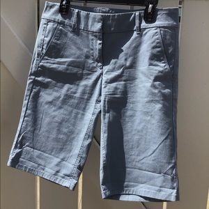 Loft Bermuda roll shorts